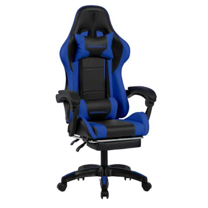 DeadSkull Gaming Chair with Footrest - 7 Colors