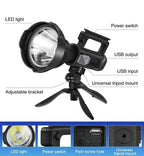 Portable Torch light with Power Bank - W591