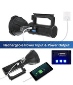 Portable Torch light with Power Bank - W591