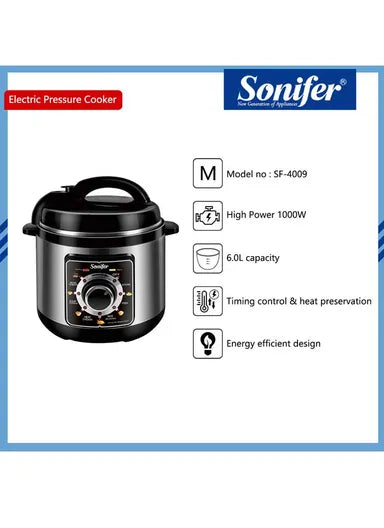 Sonifer Electric Pressure Cooker SF-4009