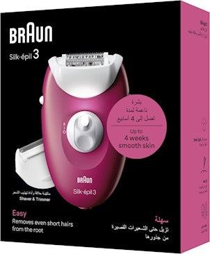 BRAUN Silk epil epilator BRAUN SE3-410
