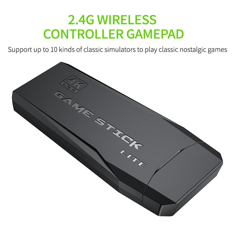 Retro Gaming Stick 4K Plug & Play