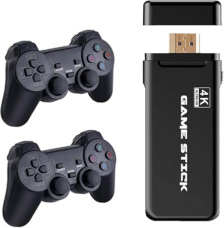 Retro Gaming Stick 4K Plug & Play