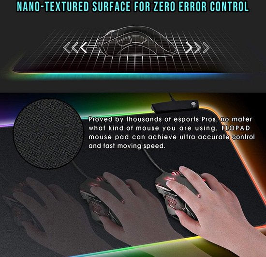 RGB Gaming Mouse Pad Computer Accessories