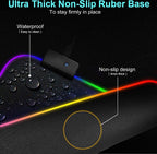RGB Gaming Mouse Pad Computer Accessories