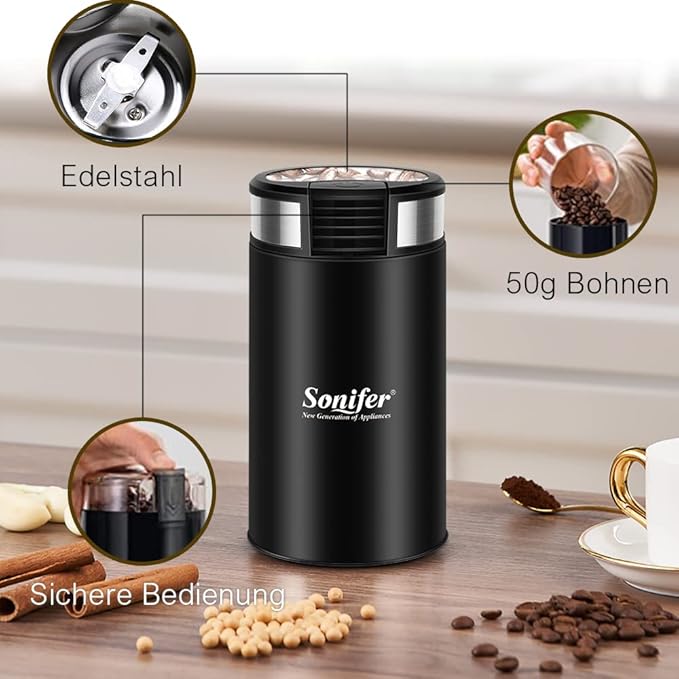 Sonifer small electric coffee grinder SF-3526