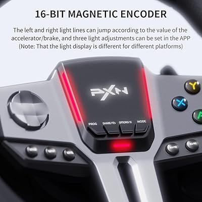 Racing Steering Wheel with 6+R Gear