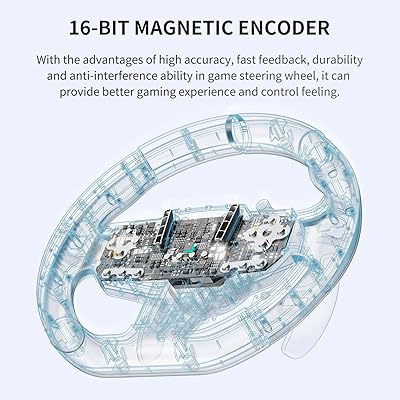 Racing Steering Wheel with 6+R Gear