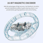 Racing Steering Wheel with 6+R Gear