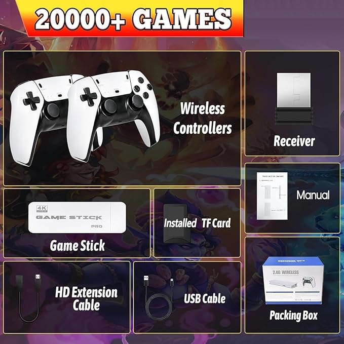 4K HD TV Game Console TV Game Player