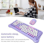 Keyboard and Mouse Combo Purple