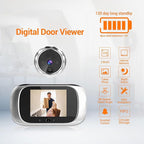 Night Vision Door Viewer Camera with 2.8” Screen