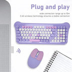 Keyboard and Mouse Combo Purple