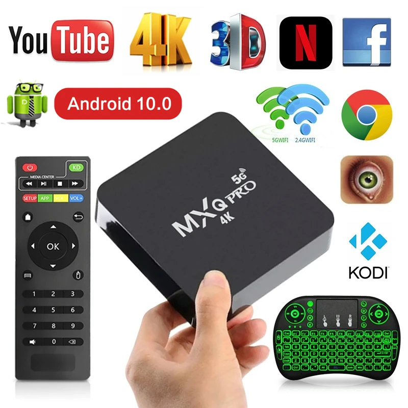 TV Box MXQ Pro 4K