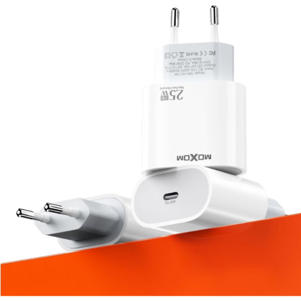 Moxom Lightning Cable Fast Charger 25W
