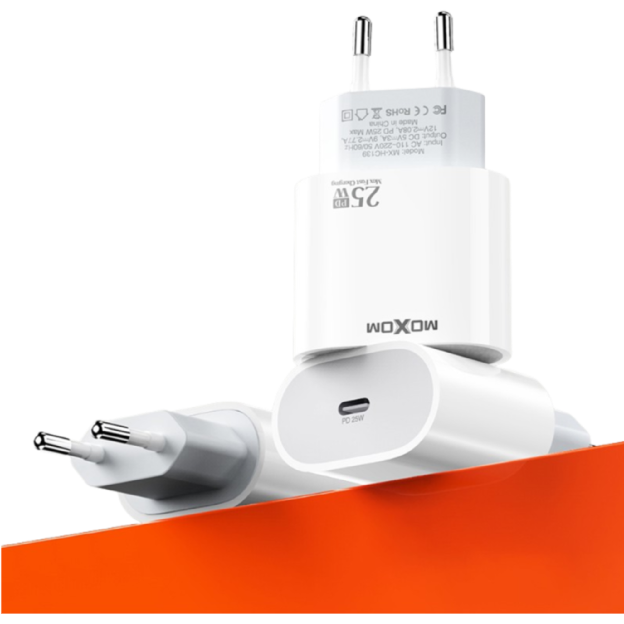 Moxom Lightning Cable Fast Charger 25W