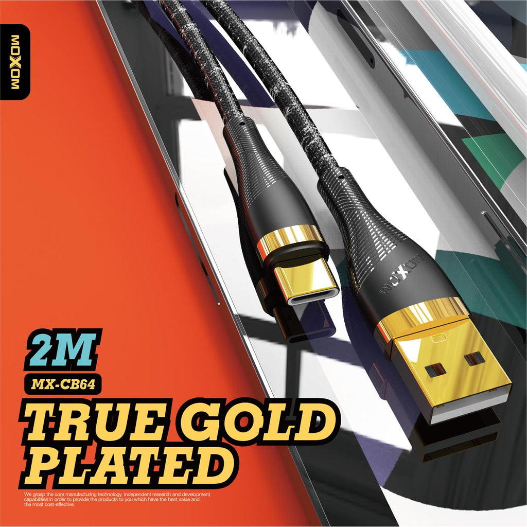 Moxom Charging & Data Cable 2m MX-CB64