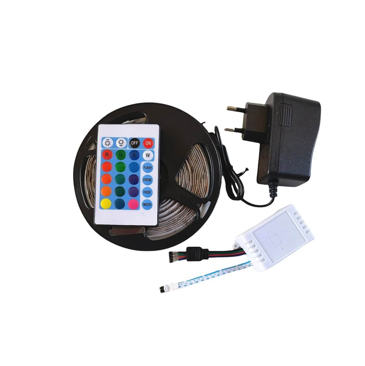 Strip Light LED Kit USB - 5 metremetre RGB 16 Colours