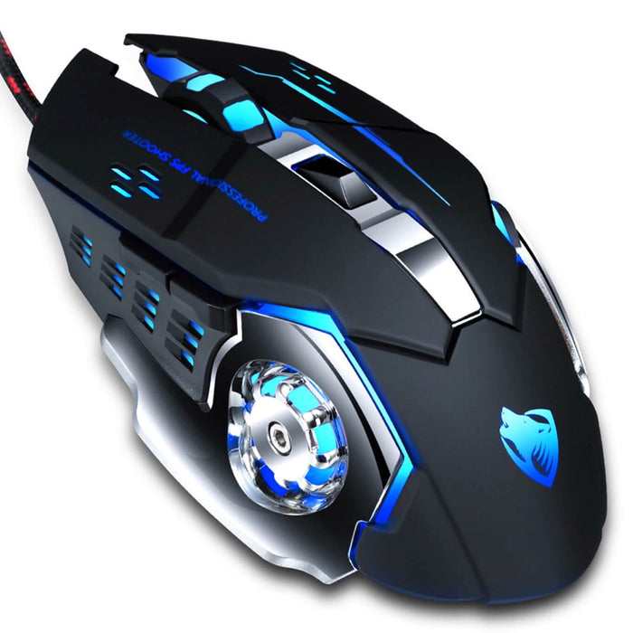 T-WOLF Q13 Rechargeable Gaming Mouse Silent