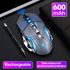 T-WOLF Q13 Rechargeable Gaming Mouse Silent