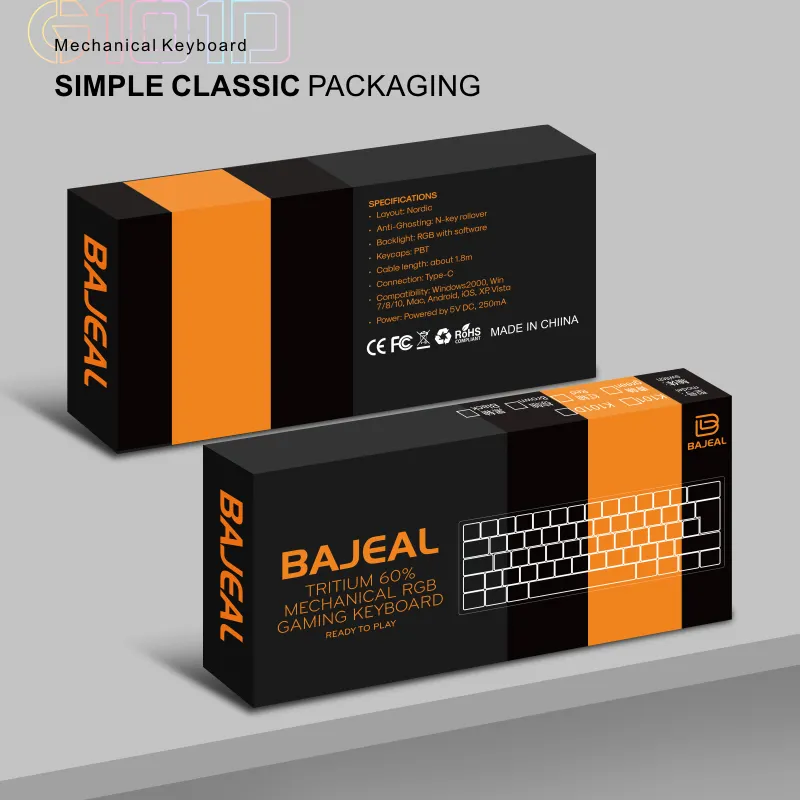 RGB Gaming Mechanical Keyboard - Bajeal K101