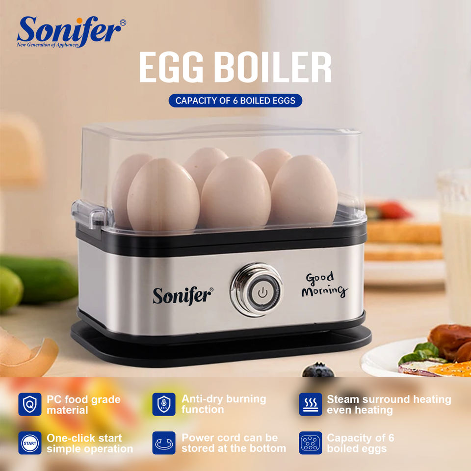 Electric Egg Cooker - Steamer Boiler