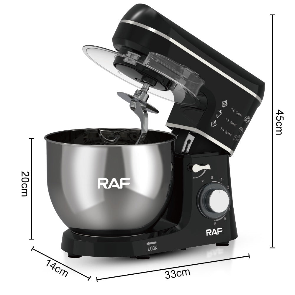 RAF 3 In 1 Stand Mixer 8L - R6673