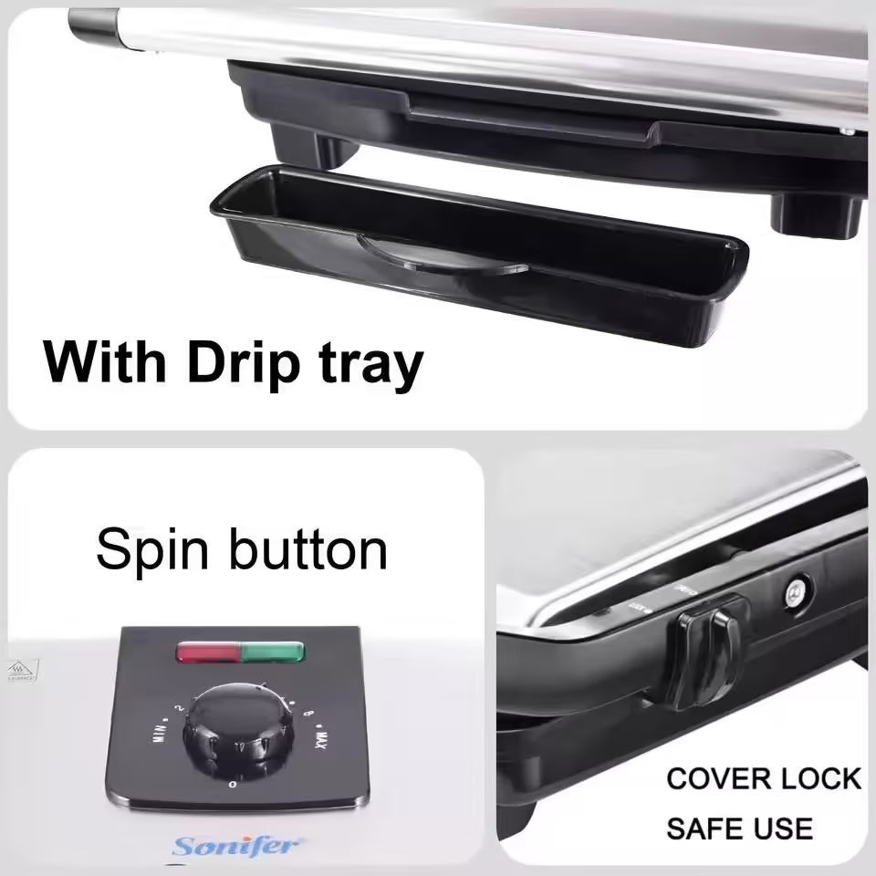 Electric Grill Stainless