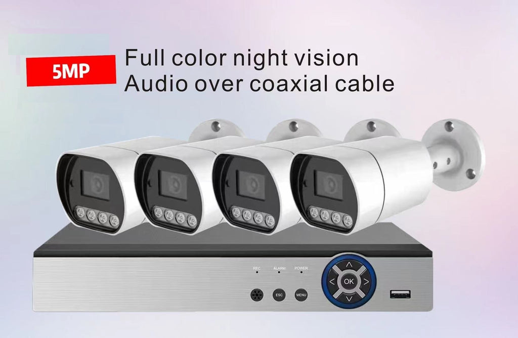 Full Color CCTV AHD DVR Kit Camera Set