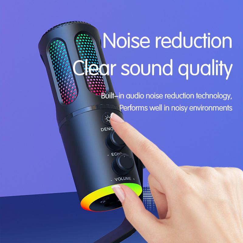 Microphone with Studio Vocal Condenser