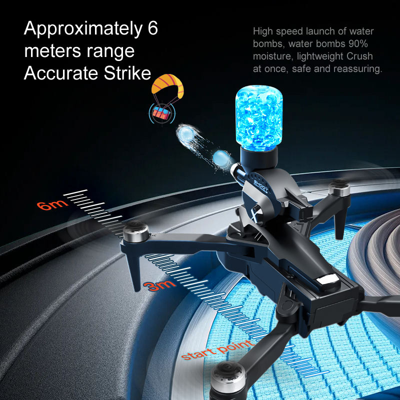 K11Max Drone with Camera 4K HD Three Camera Obstacle