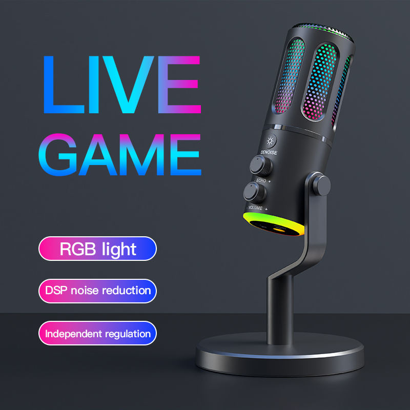 Microphone with Studio Vocal Condenser