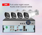 Full Color CCTV AHD DVR Kit Camera Set