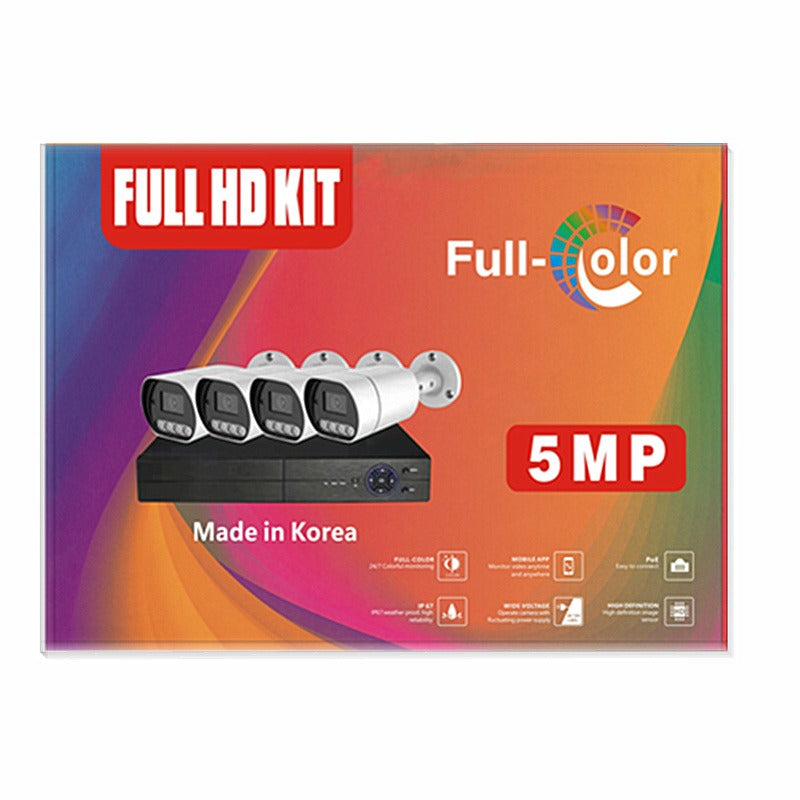 Full Color CCTV AHD DVR Kit Camera Set
