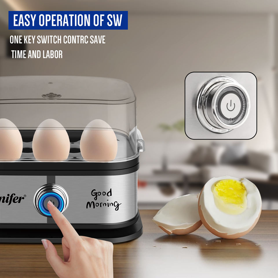 Electric Egg Cooker - Steamer Boiler