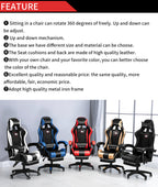 Chaho ESports Gaming Chair With Footrest - 3 Colors