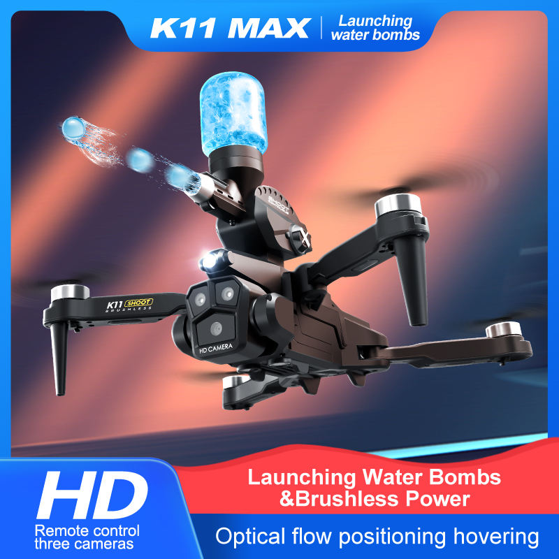 K11Max Drone with Camera 4K HD Three Camera Obstacle