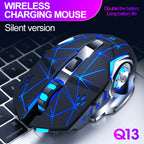 T-WOLF Q13 Rechargeable Gaming Mouse Silent