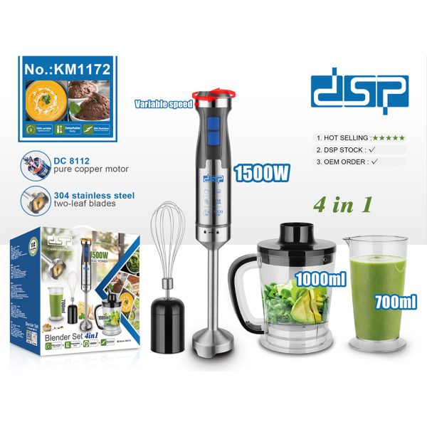 Blender Set DSP 4 in 1 Hand