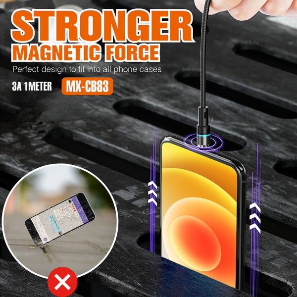 Moxom Fast Magnetic Charging Cable MX-CB83