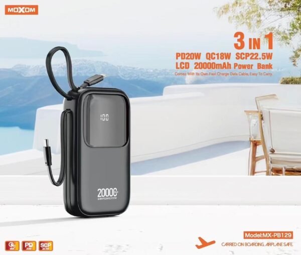Moxom Power Bank 20K MX-PB128
