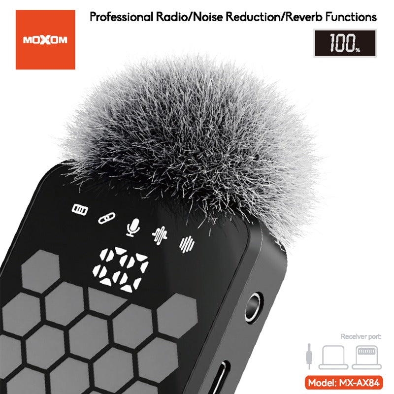 MOXOM Smart Wireless Microphone MX-AX84