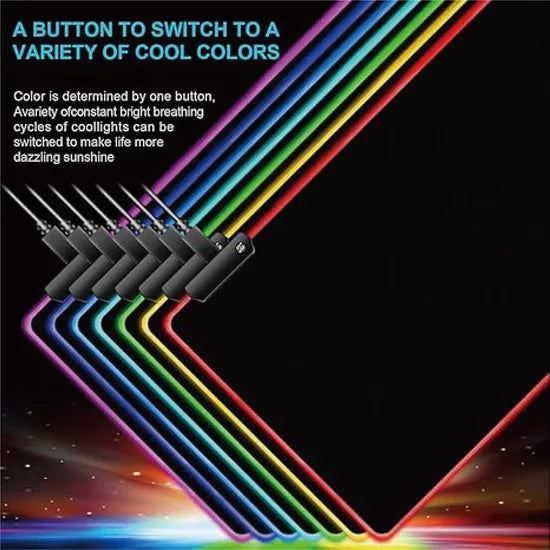 RGB Gaming Mouse Pad Computer Accessories