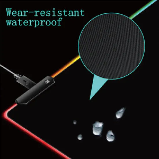 RGB Gaming Mouse Pad Computer Accessories