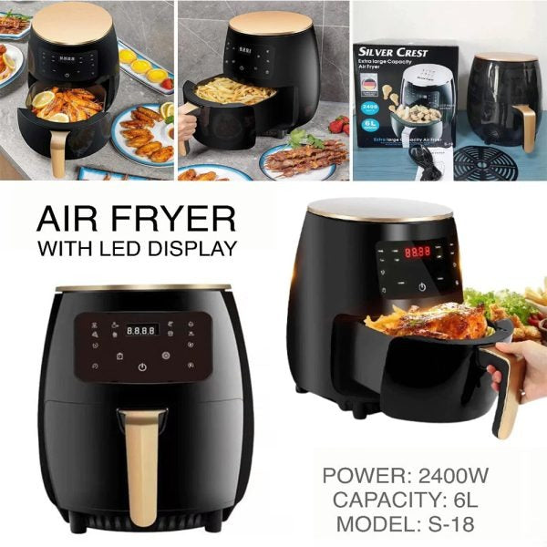 Silver Crest Air Fryer 6L S-18