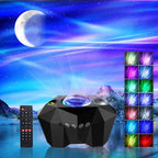 LED Galaxy Projector Star Night Light with Bluetooth Speaker