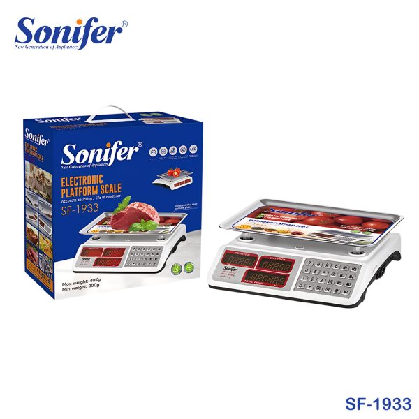 Sonifer Digital Kitchen Scale 2 Side
