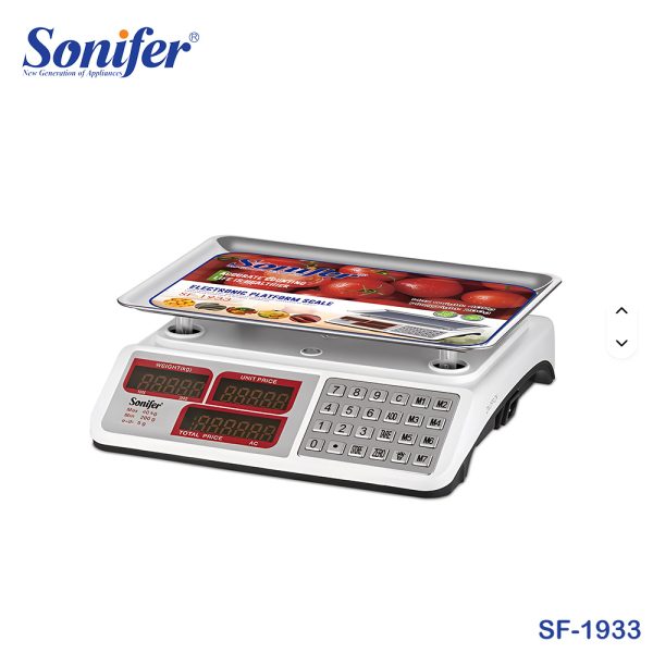 Sonifer Digital Kitchen Scale 2 Side