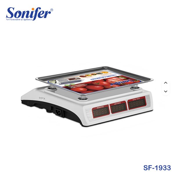 Sonifer Digital Kitchen Scale 2 Side
