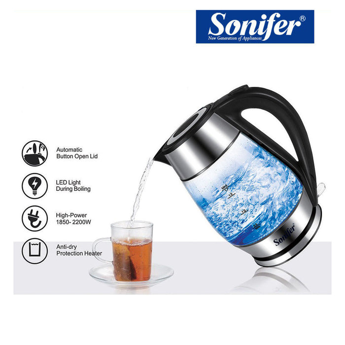 Sonifer electric glass kettle 1.8L SF-2116